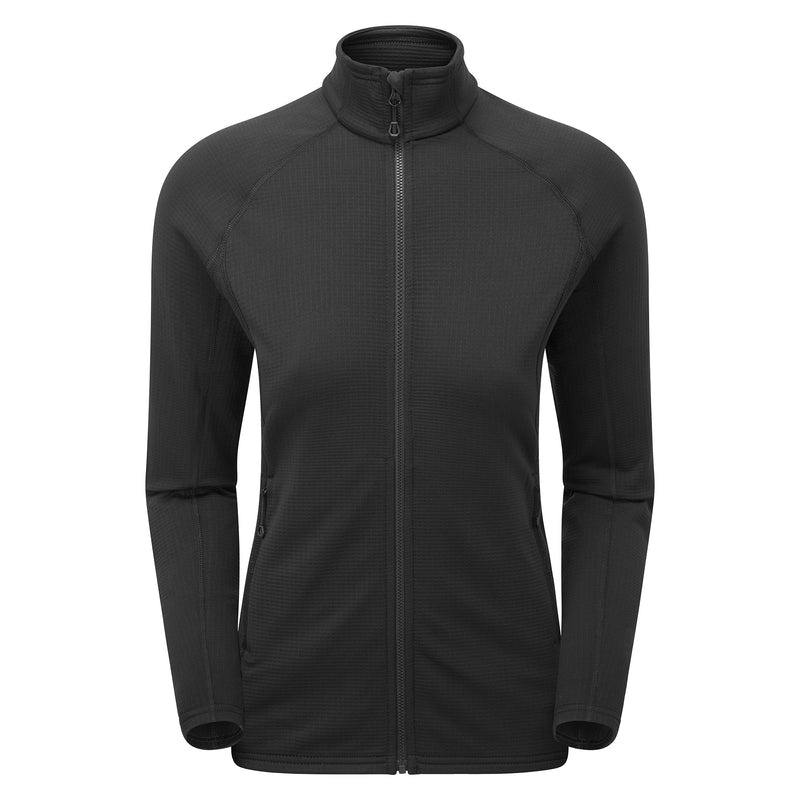 Montane Protium Fleecejacken Damen Schwarz | PBO475320