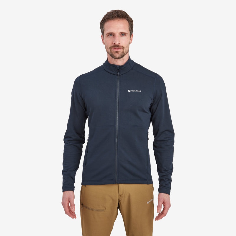 Montane Protium Fleecejacken Herren Navy | VXM203486