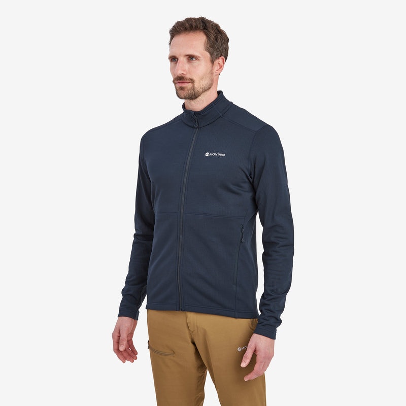 Montane Protium Fleecejacken Herren Navy | VXM203486