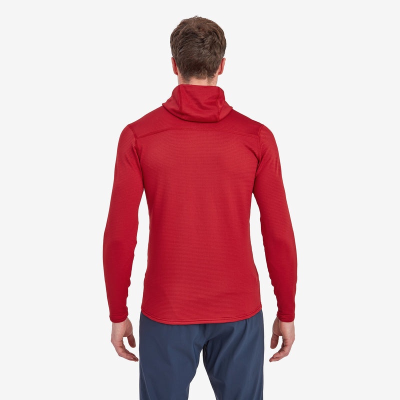 Montane Protium Lite Pull On Fleece Hoodie Herren Rot | ZET034198