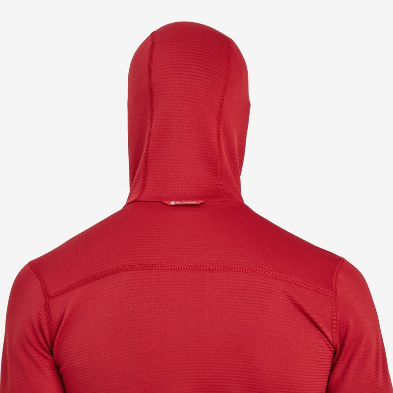 Montane Protium Lite Pull On Fleece Hoodie Herren Rot | ZET034198