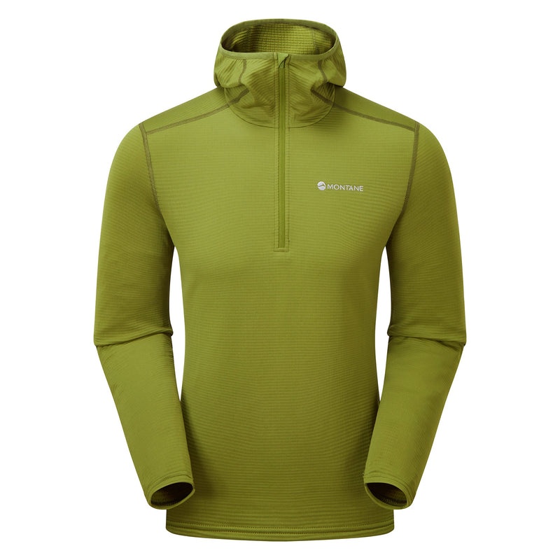 Montane Protium Lite Pull On Fleece Hoodie Herren Grün | VYK974316