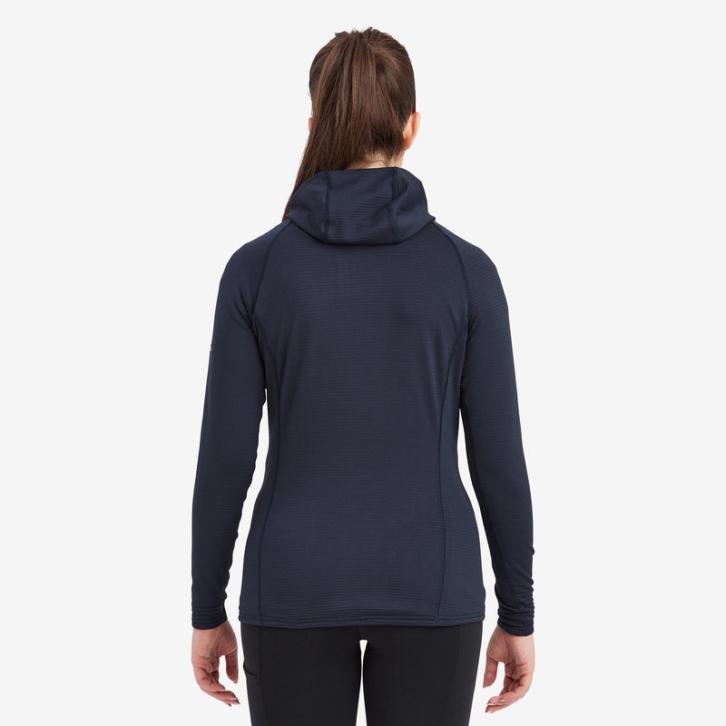 Montane Protium Lite Pull On Fleece Hoodie Damen Navy | BKL680745