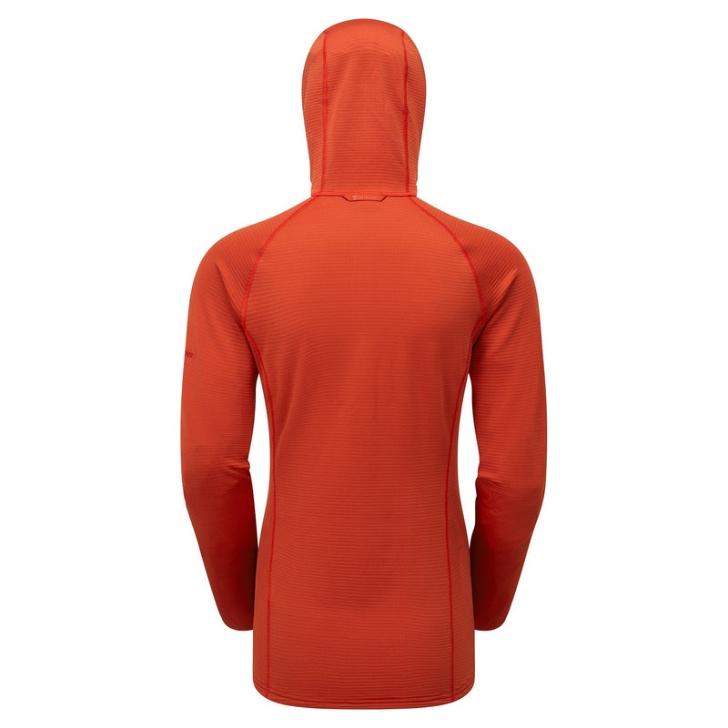 Montane Protium Lite Pull On Fleece Hoodie Damen Orange | AWJ952703