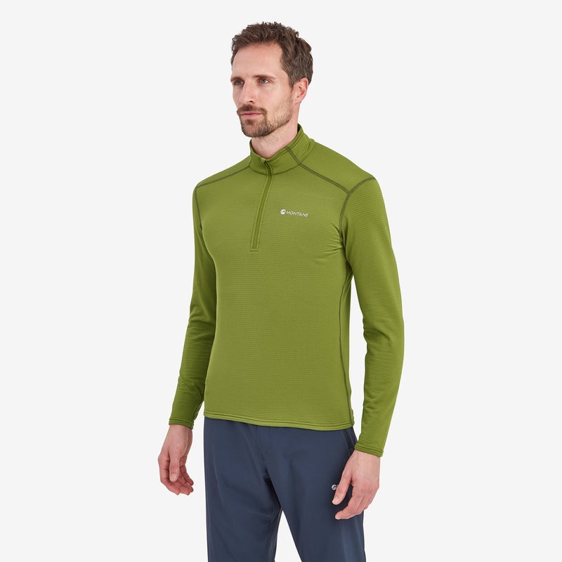 Montane Protium Lite Pull On Fleece Sweatshirts Herren Grün | WMI207356