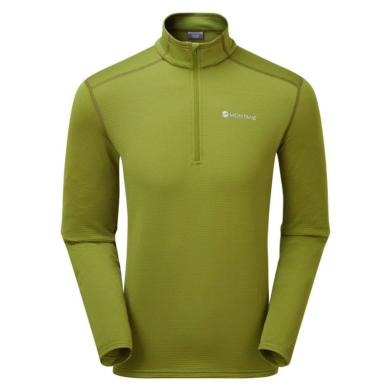 Montane Protium Lite Pull On Fleece Sweatshirts Herren Grün | WMI207356