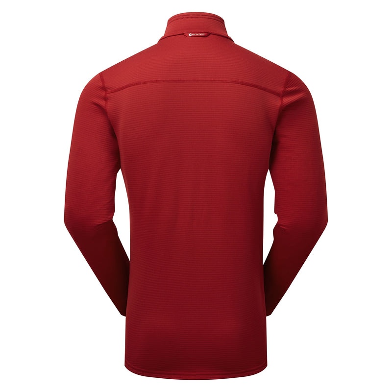 Montane Protium Lite Pull On Fleece Sweatshirts Herren Rot | OYP435780