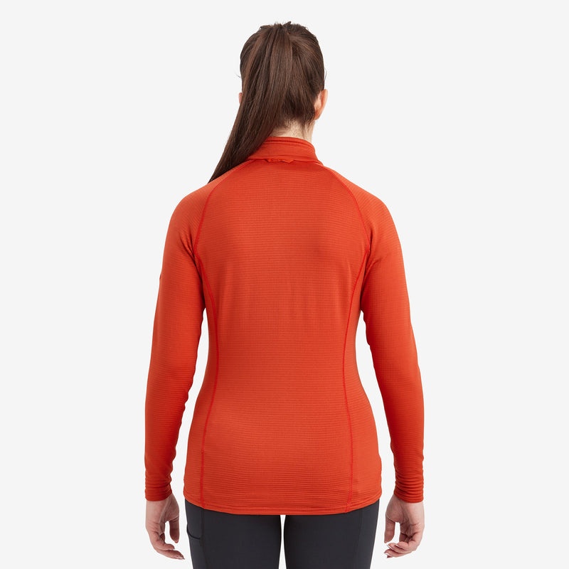 Montane Protium Lite Pull On Fleece Sweatshirts Damen Orange | UAW913687