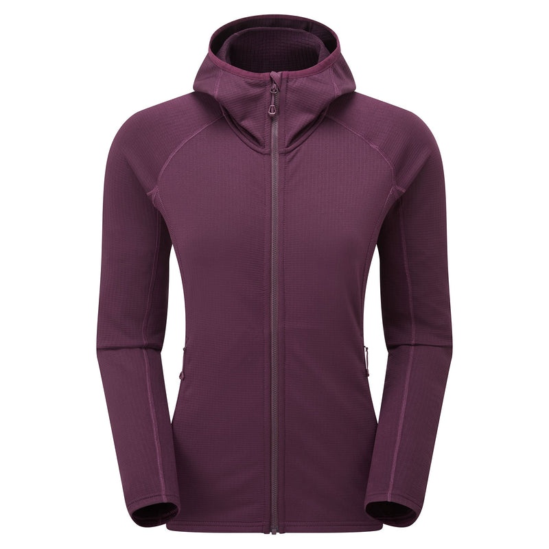 Montane Protium Mit Kapuze Fleecejacken Damen Lila | MGV538647