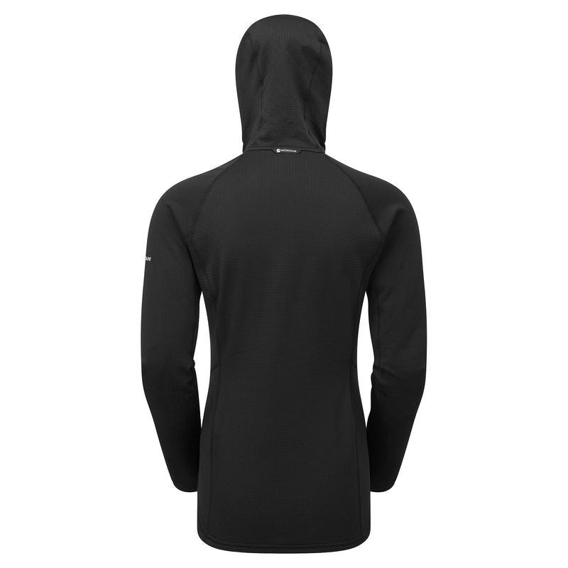 Montane Protium Mit Kapuze Fleecejacken Damen Schwarz | JHR672801