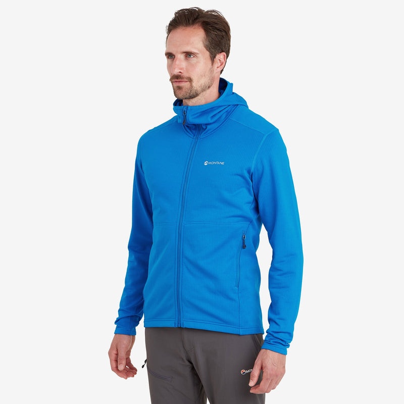 Montane Protium Mit Kapuze Fleecejacken Herren Blau | PTE749306