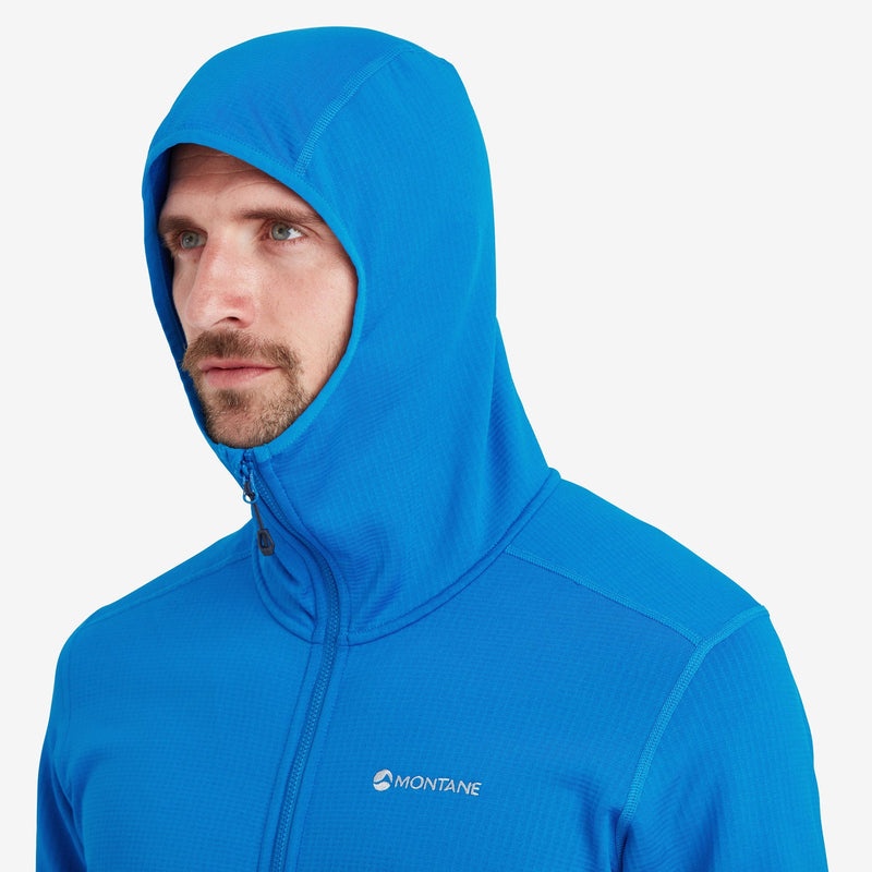 Montane Protium Mit Kapuze Fleecejacken Herren Blau | PTE749306