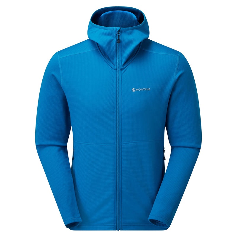 Montane Protium Mit Kapuze Fleecejacken Herren Blau | PTE749306