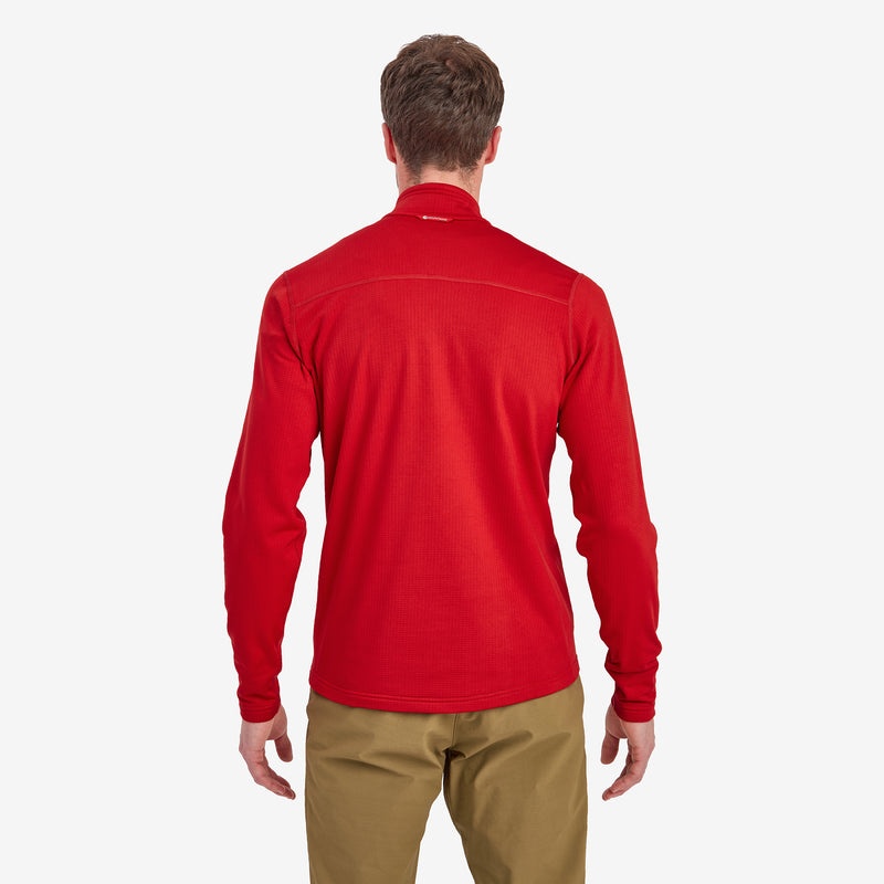 Montane Protium Pull On Fleece Sweatshirts Herren Rot | LYD524138