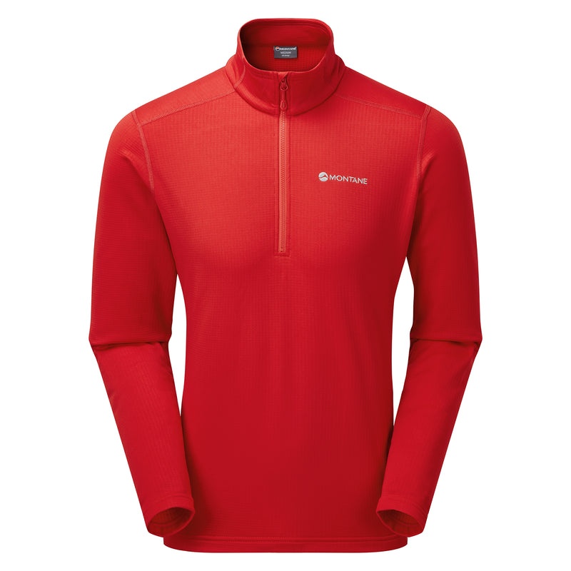 Montane Protium Pull On Fleece Sweatshirts Herren Rot | LYD524138