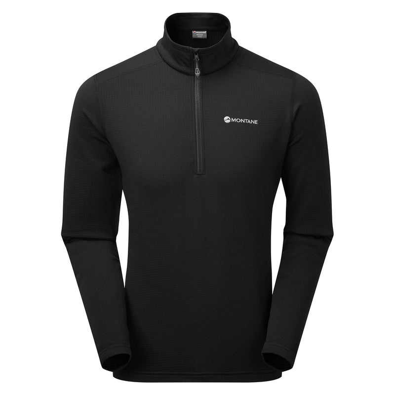 Montane Protium Pull On Fleece Sweatshirts Herren Schwarz | FNV387960