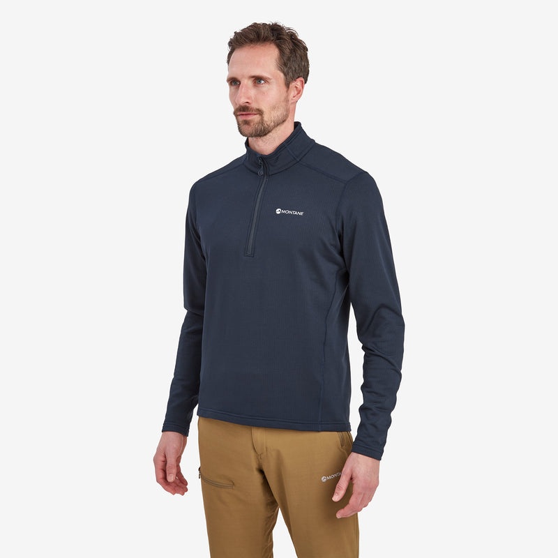 Montane Protium Pull On Fleece Sweatshirts Herren Navy | IQB264910