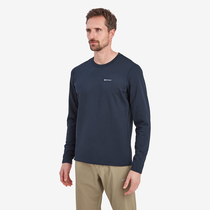 Montane Protium Pullover Herren Navy | QHV260731