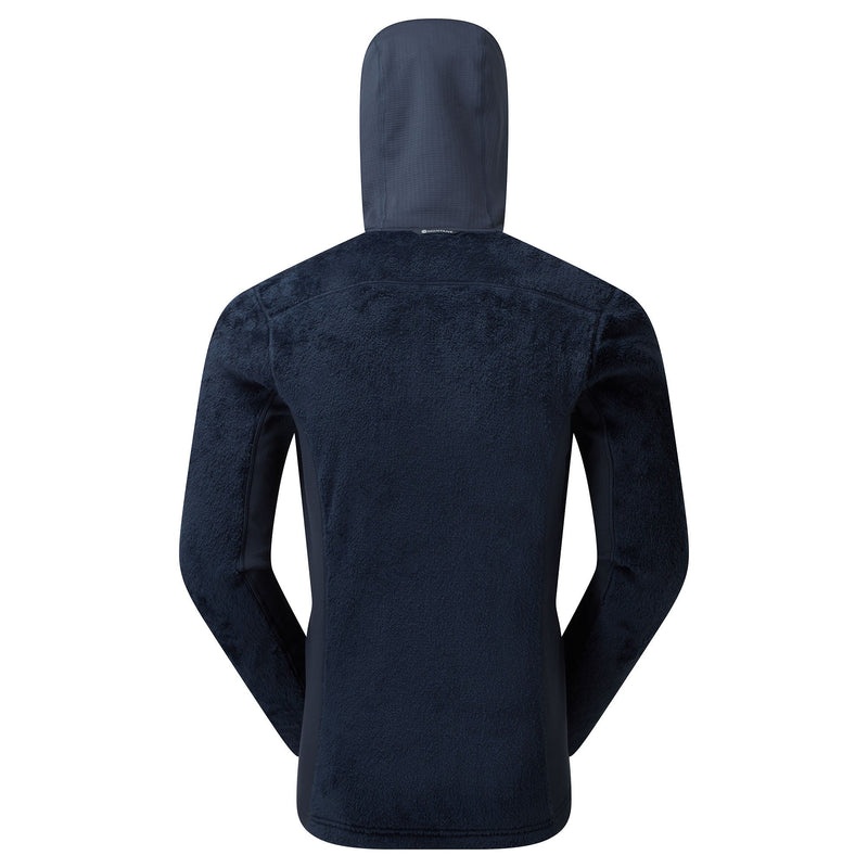 Montane Protium XPD Mit Kapuze Fleecejacken Herren Navy | DTH582971