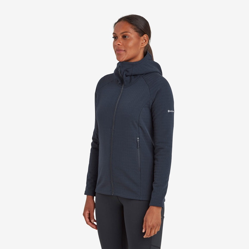 Montane Protium XT Mit Kapuze Fleecejacken Damen Navy | XQJ245368