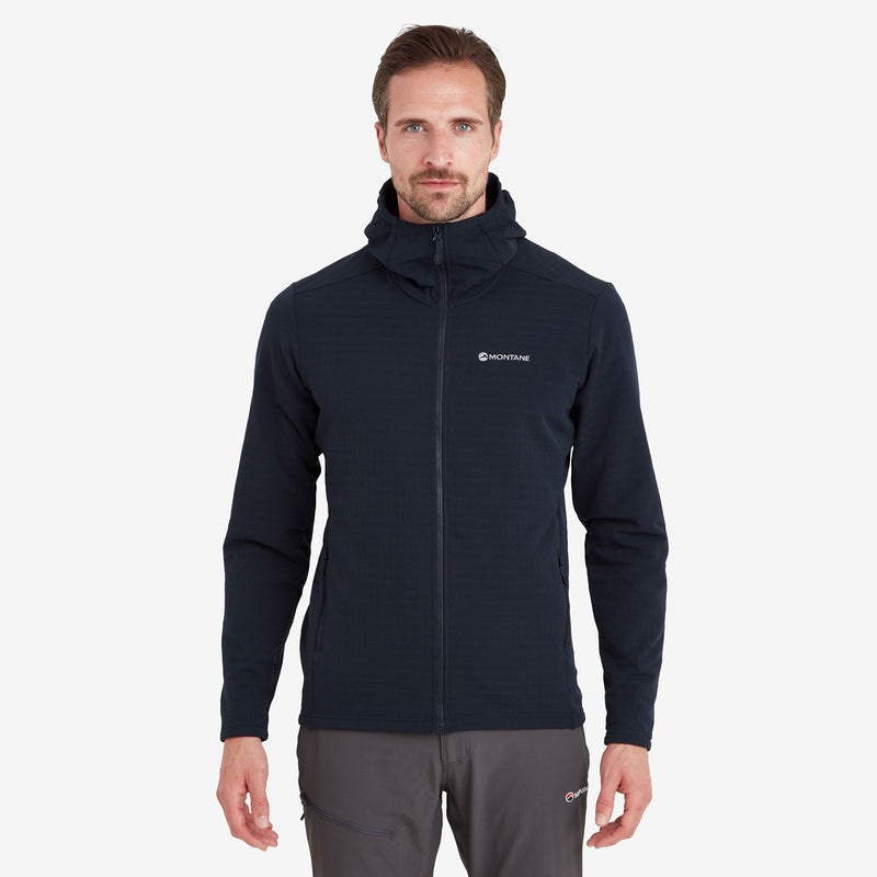 Montane Protium XT Mit Kapuze Fleecejacken Herren Navy | LWJ053124