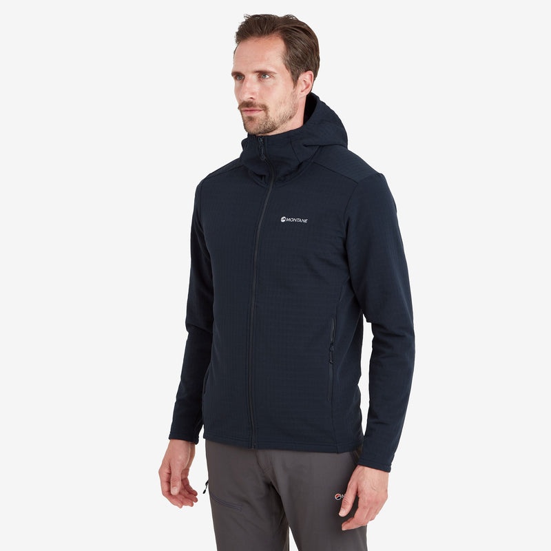 Montane Protium XT Mit Kapuze Fleecejacken Herren Navy | LWJ053124