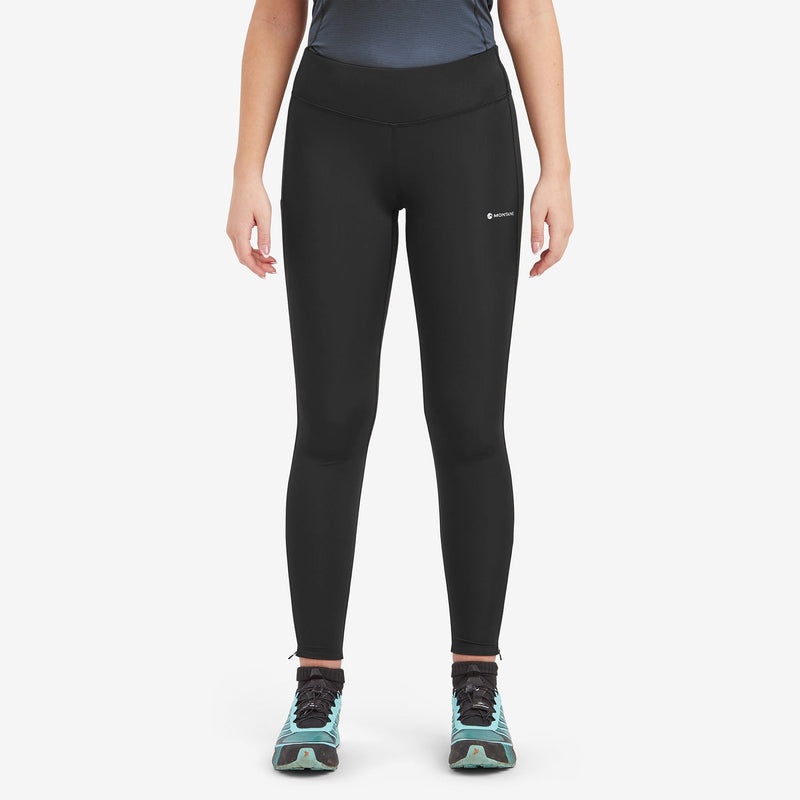 Montane Slipstream Trail Lauf Leggings Damen Schwarz | MCN670835