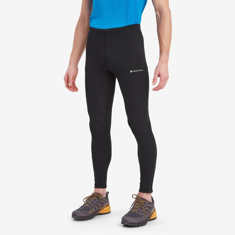 Montane Slipstream Trail Lauf Leggings Herren Schwarz | NHP716095