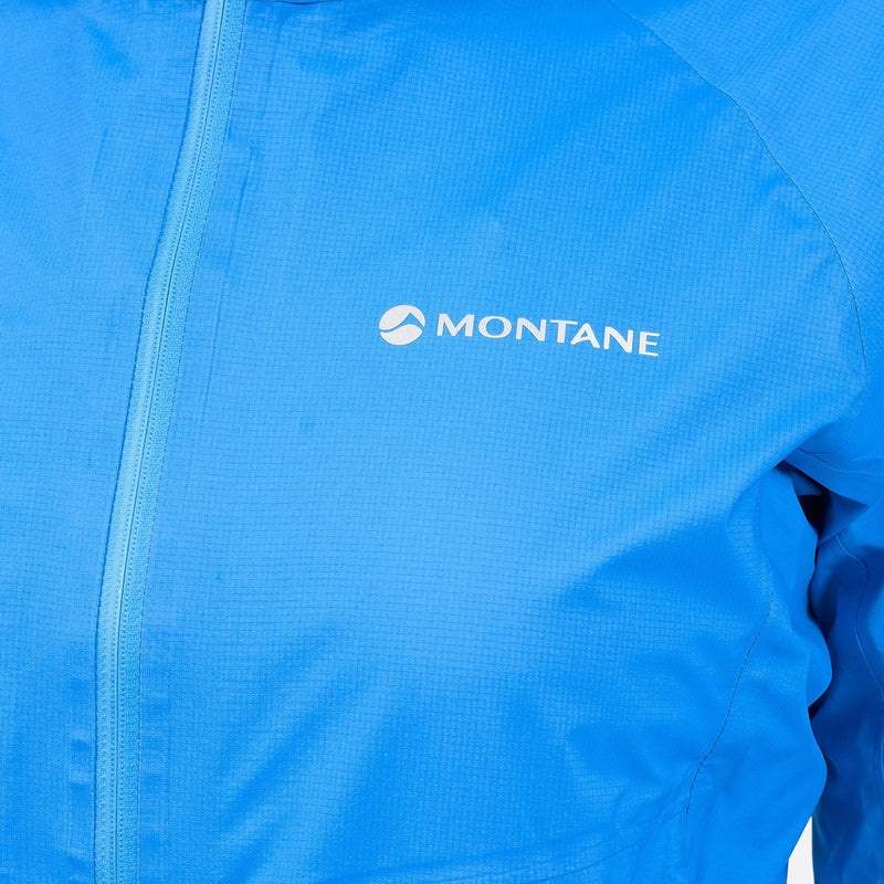 Montane Spine Regenjacke Damen Blau | DEL238941