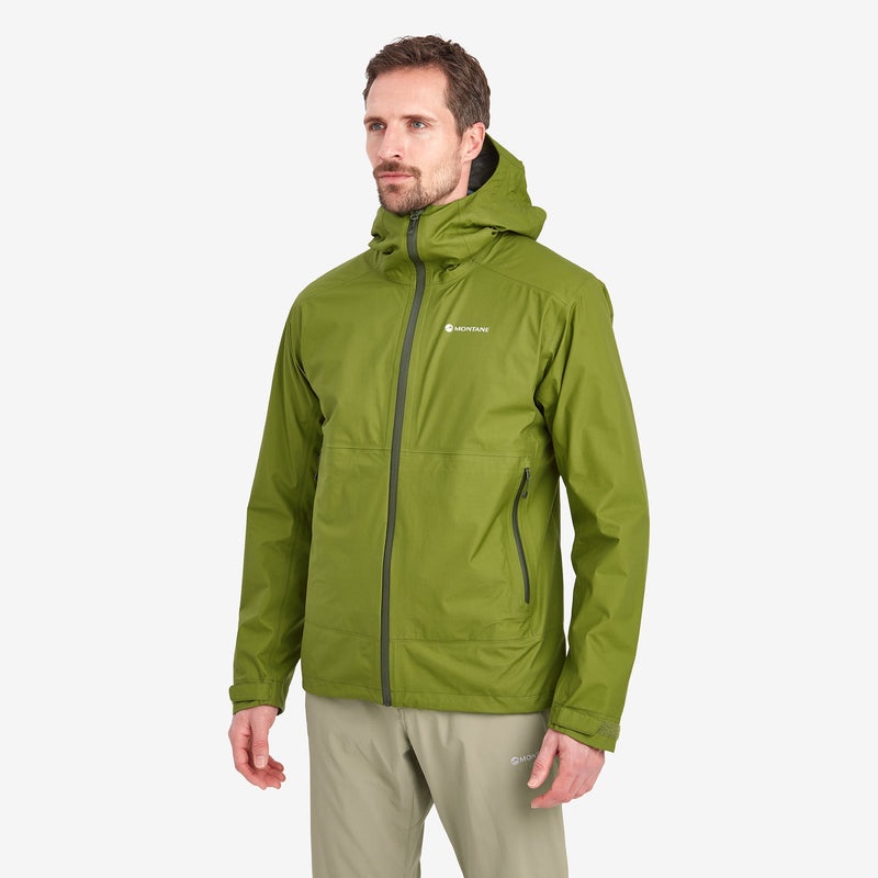 Montane Spirit Lite Regenjacke Herren Grün | ZBN075826