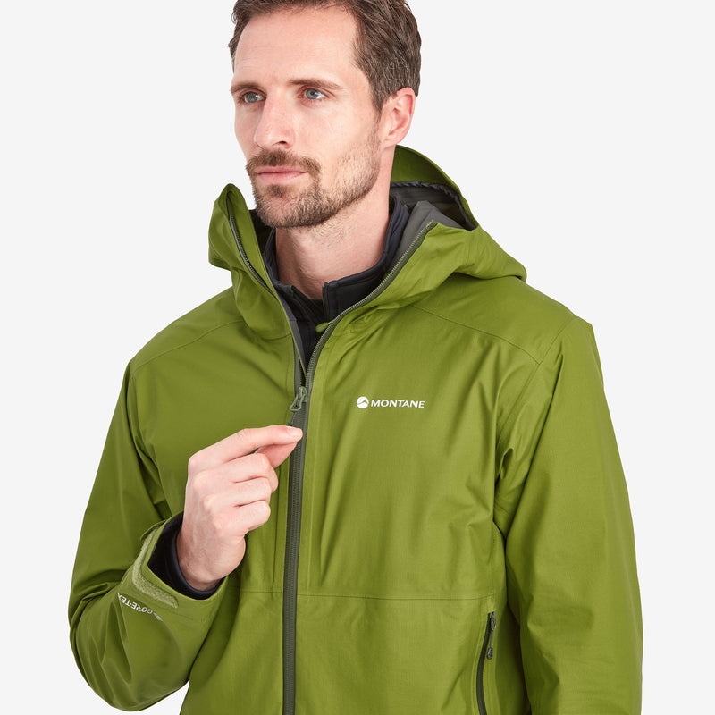 Montane Spirit Lite Regenjacke Herren Grün | ZBN075826