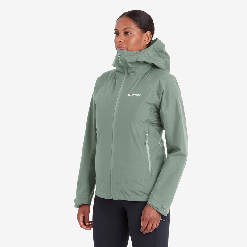 Montane Spirit Regenjacke Damen Grün | NXO917386