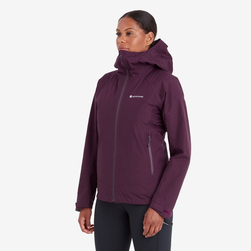 Montane Spirit Regenjacke Damen Lila | GDR620714