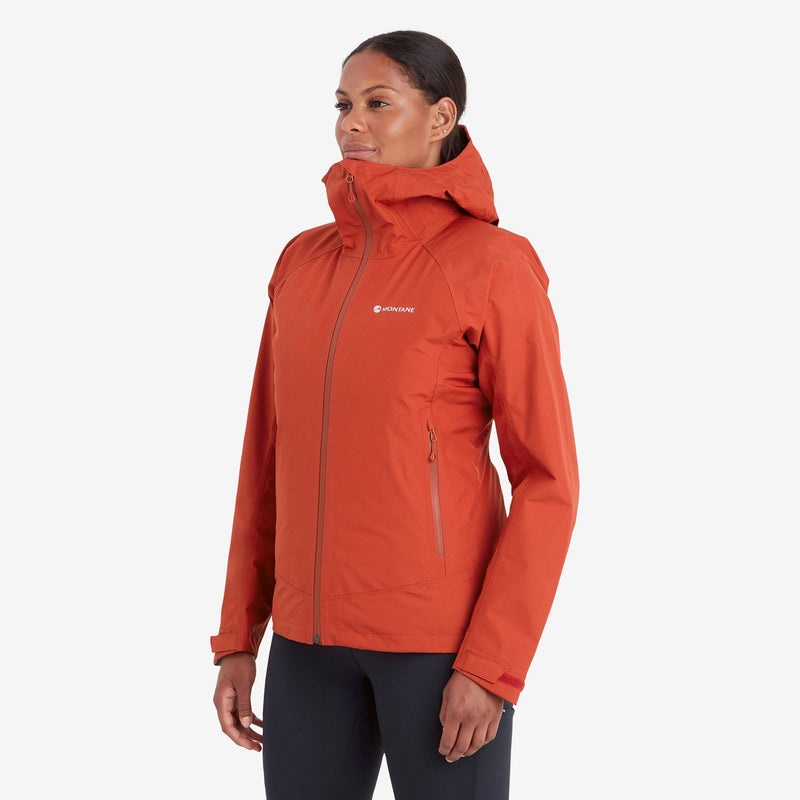 Montane Spirit Regenjacke Damen Orange | DOZ569802