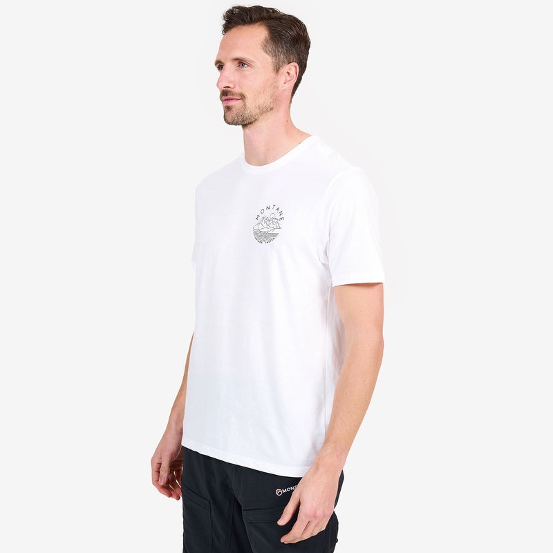 Montane Starscape T-Shirt Herren Weiß | AFU164239