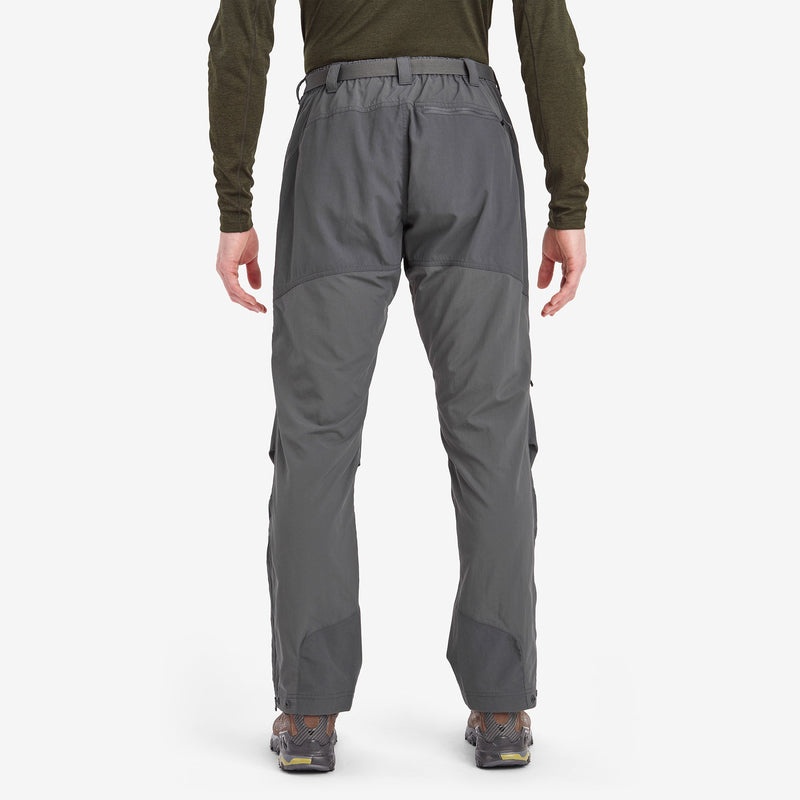 Montane Terra Hose Herren Dunkelgrau | MPL092548