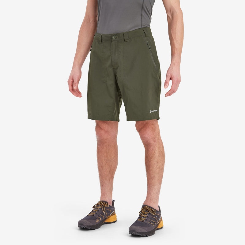 Montane Terra Kurze Hose Herren Dunkelgrün | TAM723504