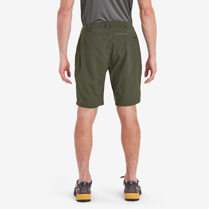 Montane Terra Kurze Hose Herren Dunkelgrün | TAM723504