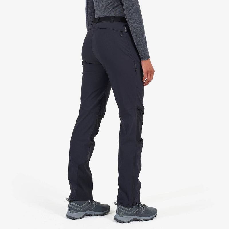 Montane Terra Ridge Hose Damen Schwarz | RNG520341