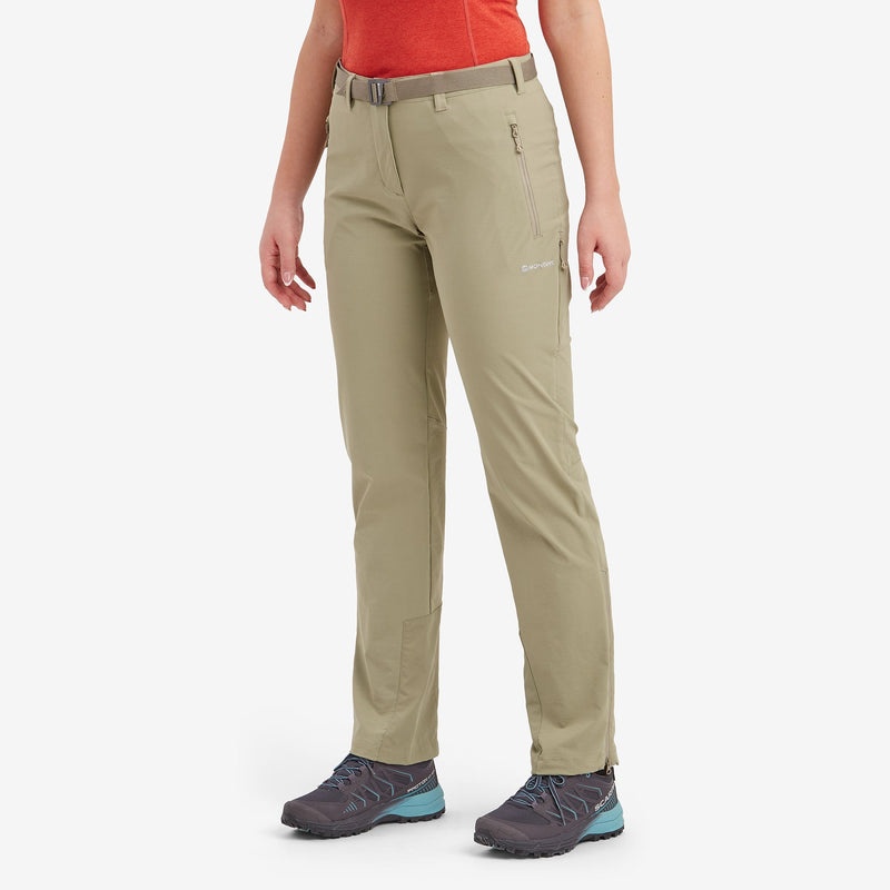 Montane Terra Stretch Hose Damen Khaki | OET308269