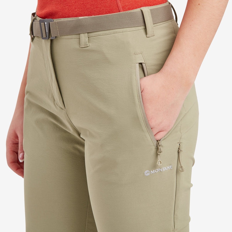 Montane Terra Stretch Hose Damen Khaki | OET308269