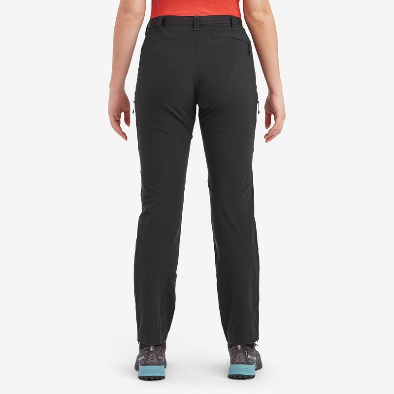 Montane Terra Stretch Hose Damen Schwarz | HPZ431859