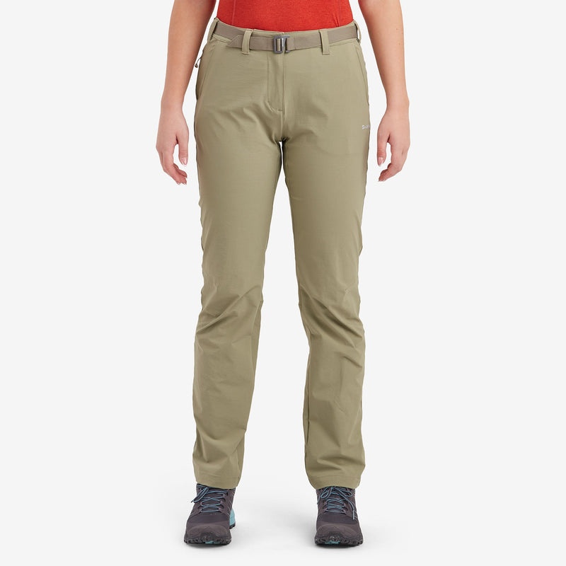 Montane Terra Stretch Lite Hose Damen Khaki | NKF218370