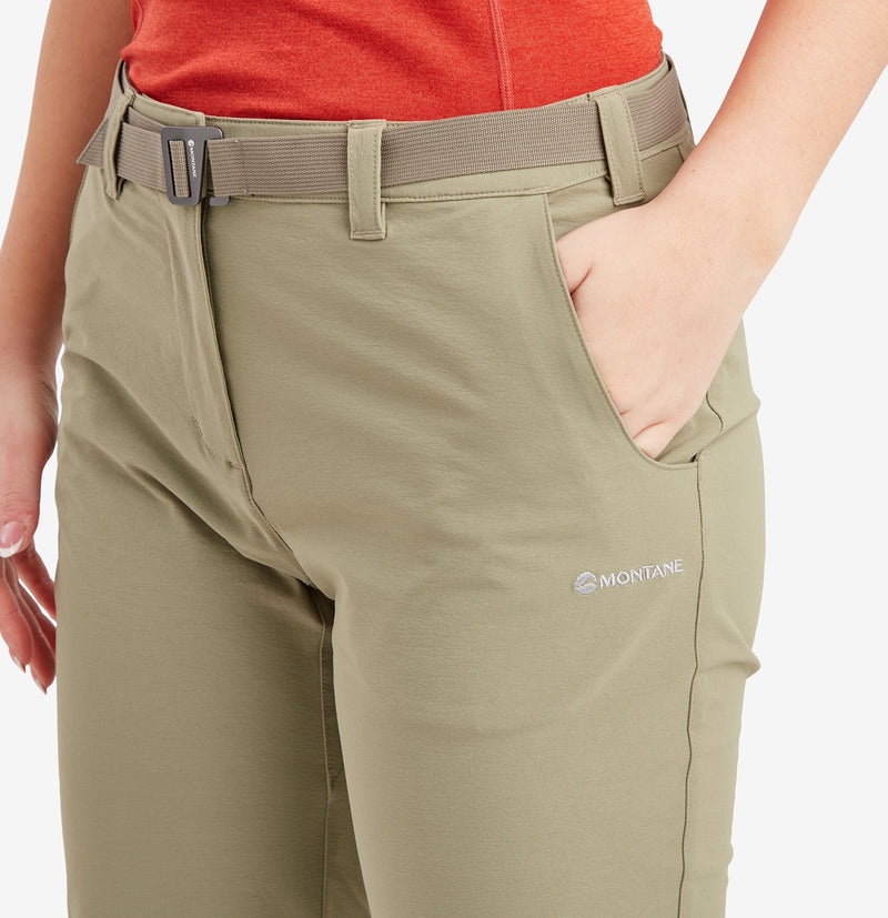 Montane Terra Stretch Lite Hose Damen Khaki | NKF218370