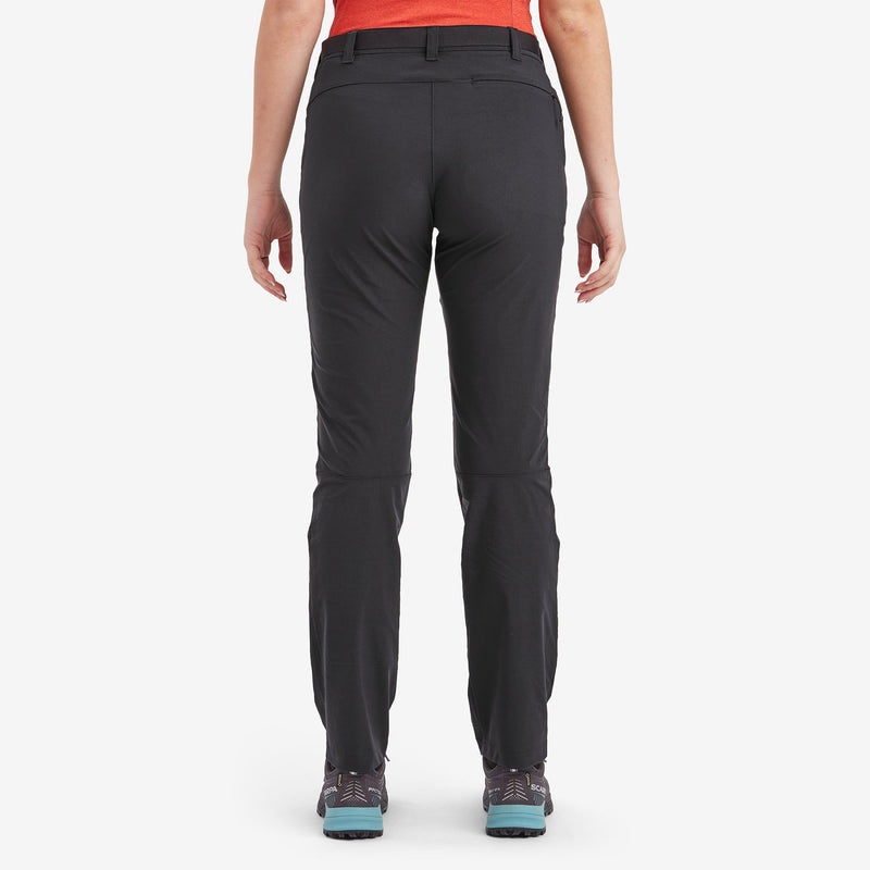 Montane Terra Stretch Lite Hose Damen Schwarz | QUK394678