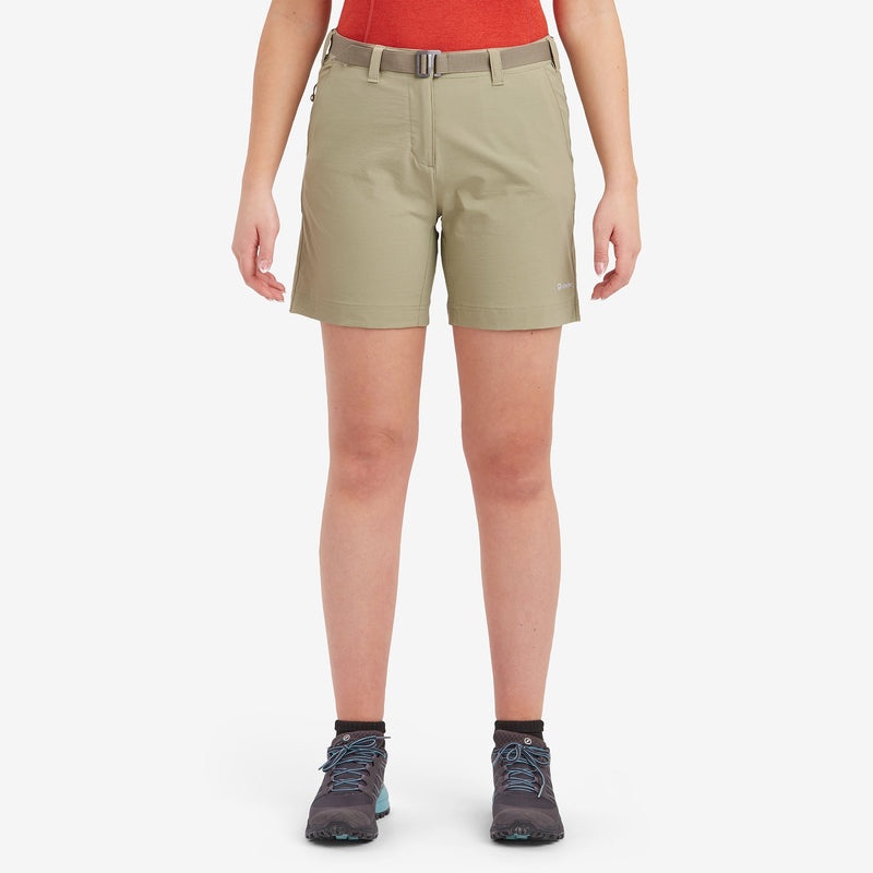 Montane Terra Stretch Lite Kurze Hose Damen Khaki | BTR970581