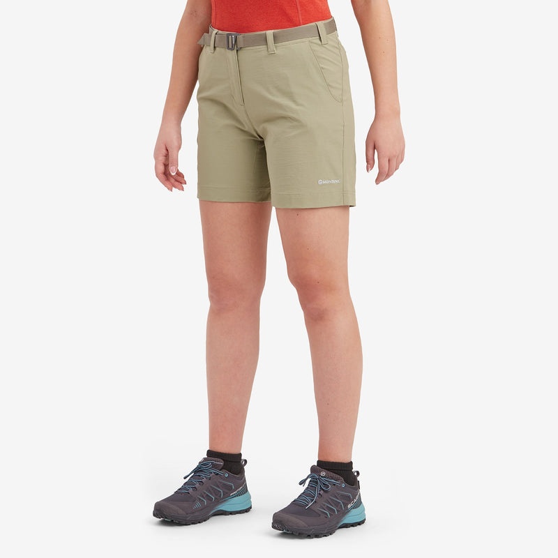 Montane Terra Stretch Lite Kurze Hose Damen Khaki | BTR970581