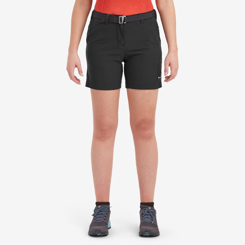 Montane Terra Stretch Lite Kurze Hose Damen Schwarz | GTP543860