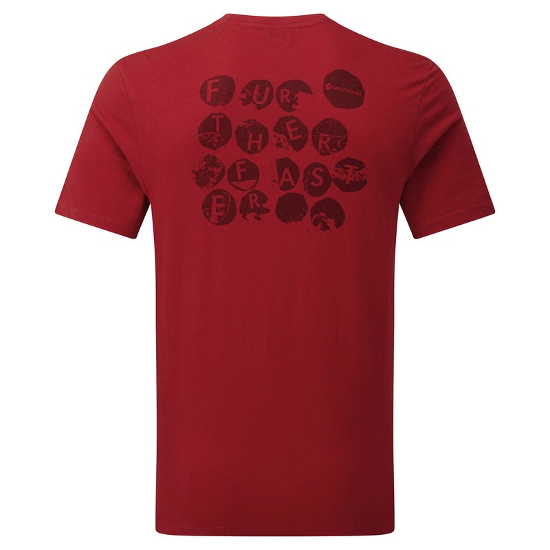 Montane Transpose T-Shirt Herren Rot | OGJ029851