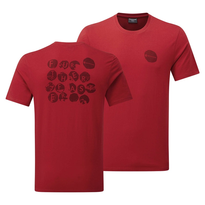 Montane Transpose T-Shirt Herren Rot | OGJ029851